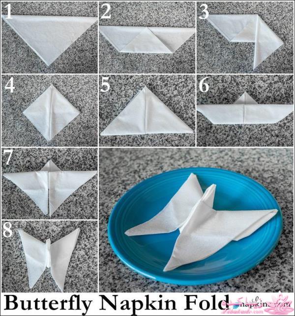 آموزش دستمال سفره